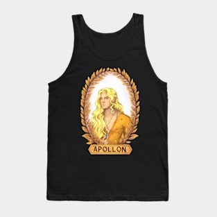 Apollo Greek God Modern Version Greek Mythology Tank Top